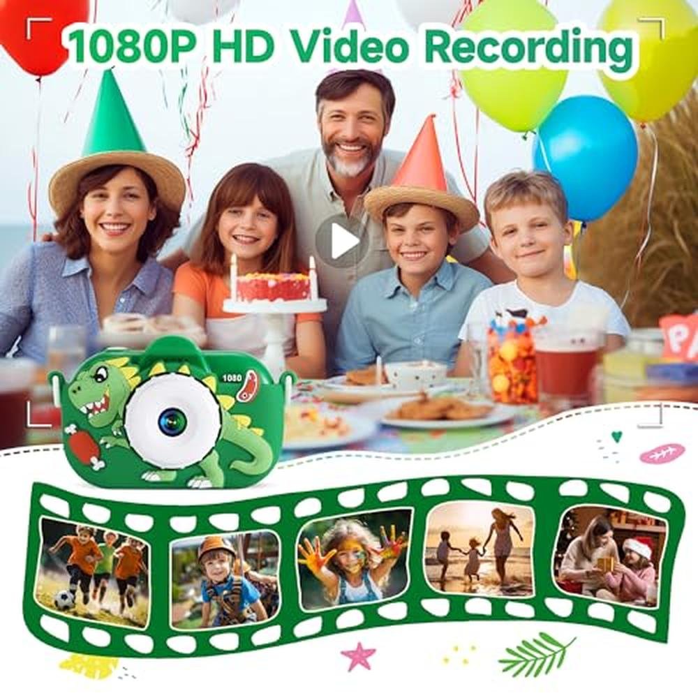 Premium 48MP Kids Camera with 1080P HD Video and Instant – In Use
