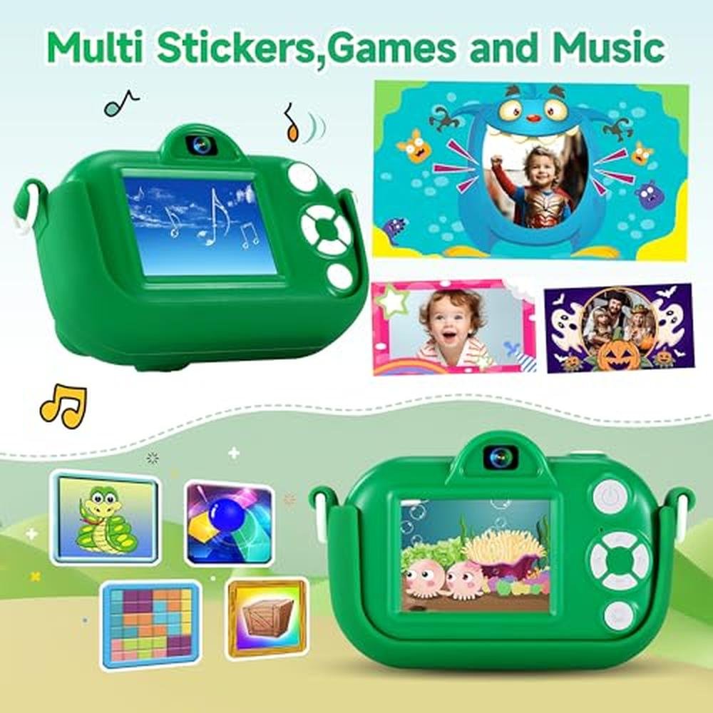 Premium 48MP Kids Camera with 1080P HD Video and Instant – Packaging