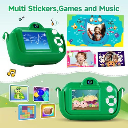 Premium 48MP Kids Camera with 1080P HD Video and Instant – Packaging