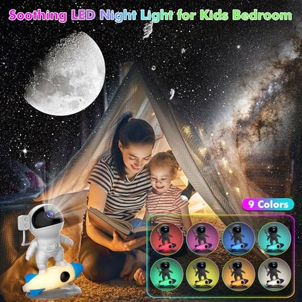 Projector Light: Aimetoile Astronaut Galaxy 12-in-1 HD – Side View