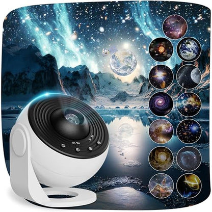 Projector Bedroom: Planetarium Projector Pro 13-in-1 Star – Front View