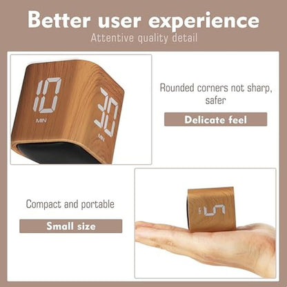 Boost Productivity with the VEWINGL Cube Timer – Close-up Detail