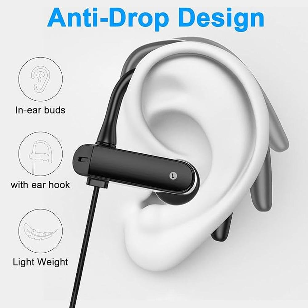 ASKUBSKU USB Headset with Microphone for PC 8.2Ft Cord – In Use