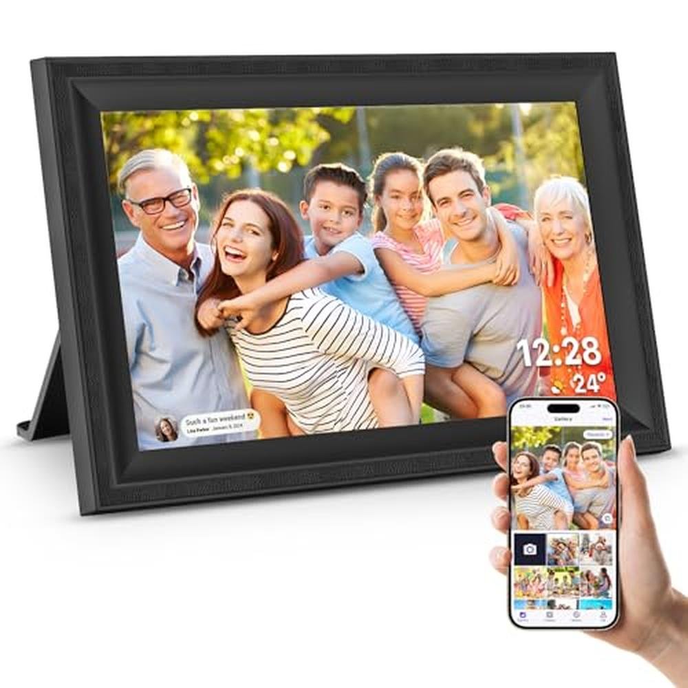 Digital Frame: Smart 10.1inch WiFi Photo Frame with 16GB – Front View