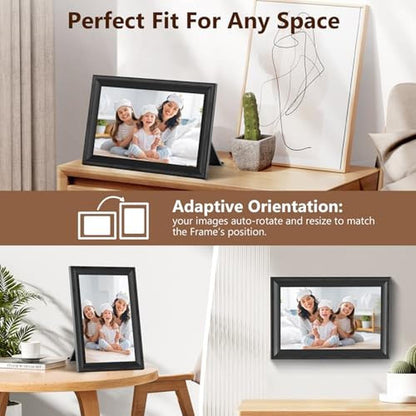 Digital Frame: Smart 10.1inch WiFi Photo Frame with 16GB – In Use