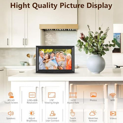 Digital Frame: Smart 10.1inch WiFi Photo Frame with 16GB – Packaging