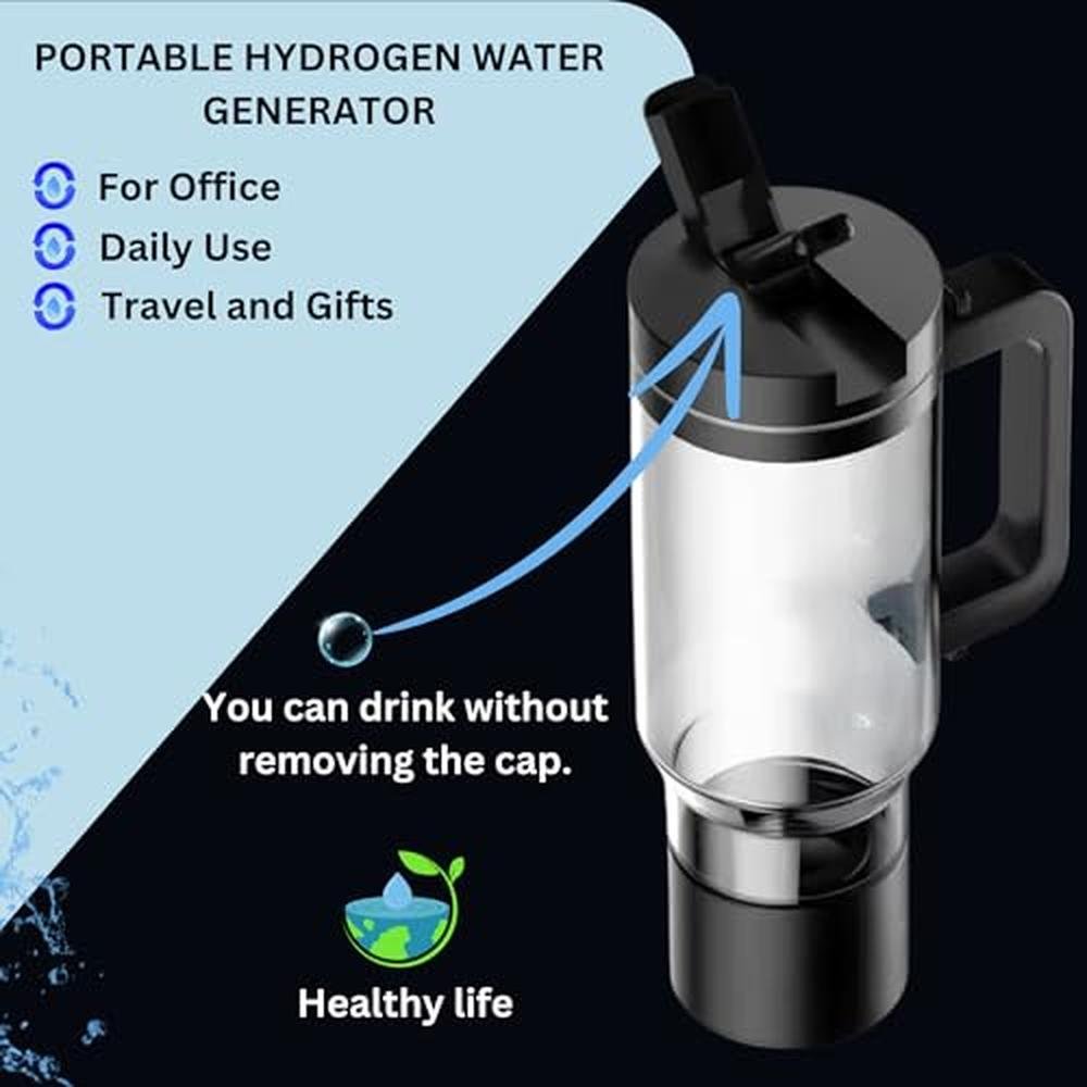 Hydrogen Water: BGERA Portable Hydrogen Water Bottle – In Use