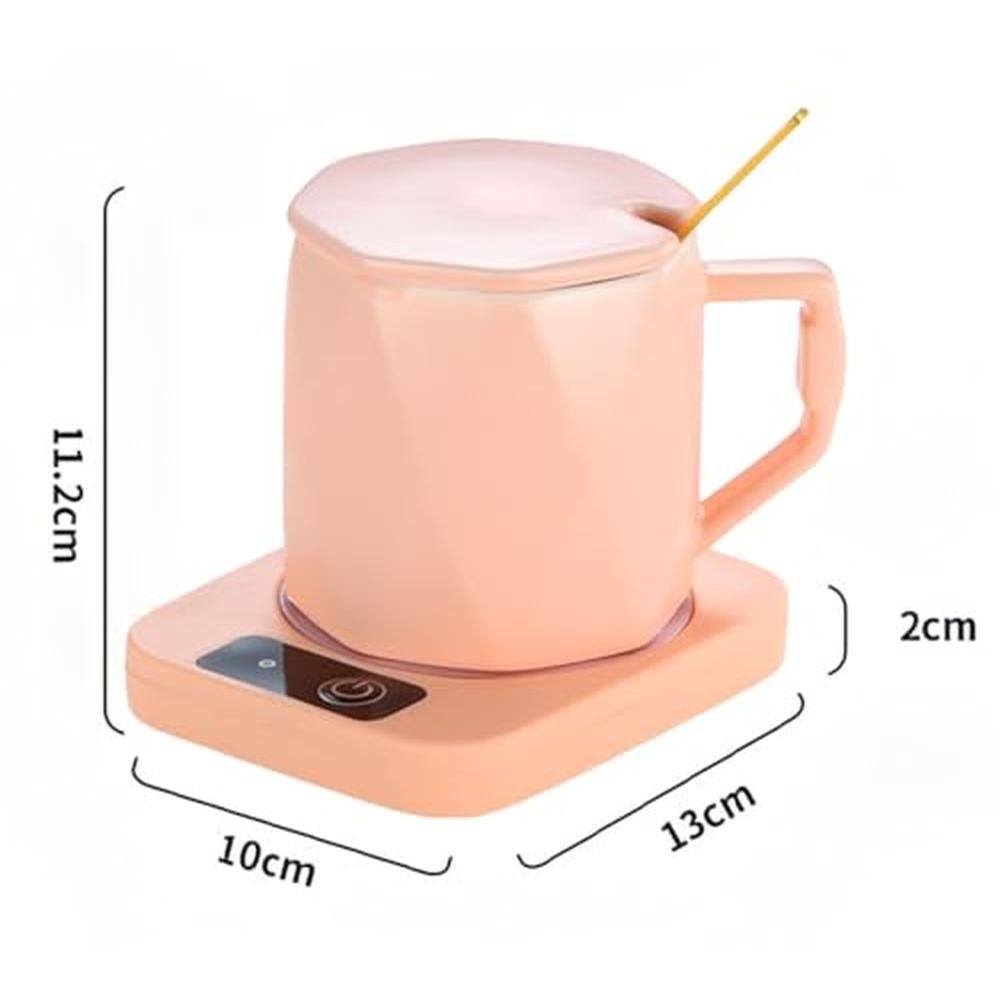 Coffee Warmer: XYJolivian Coffee Mug Warmer with Cup Coffee – Close-up Detail