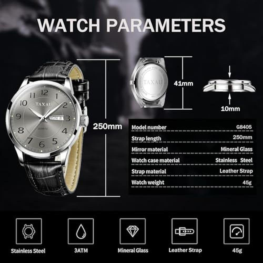 Watches Men: Taxau Classic Adjustable Waterproof Watch – In Use