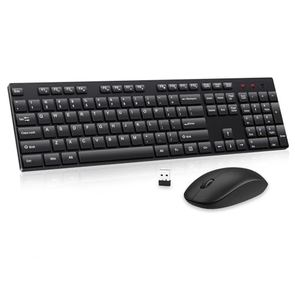 Wireless Keyboard Mouse Combo – Front View