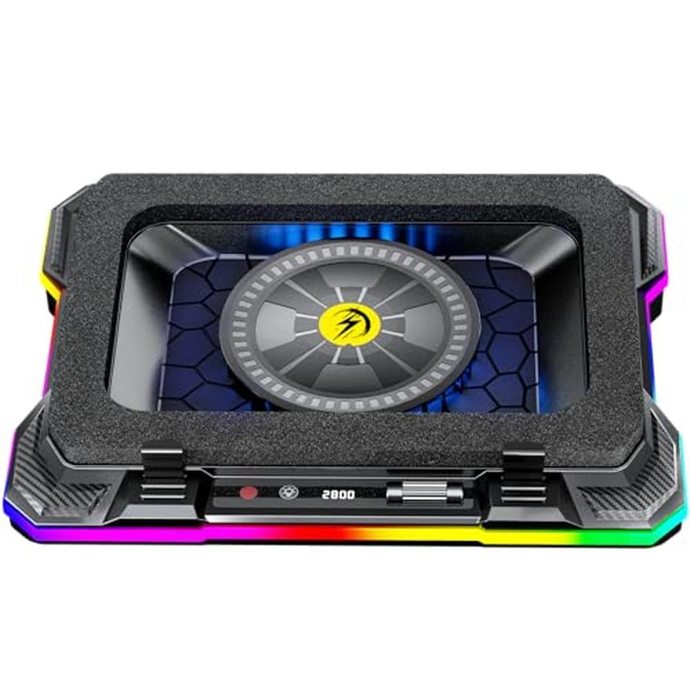 Aicheson Gaming Turbofan Laptop Cooling Pad – Front View
