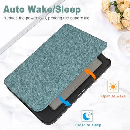 JKhandy Case: Kobo Clara Slim Lightweight Premium PU – In Use