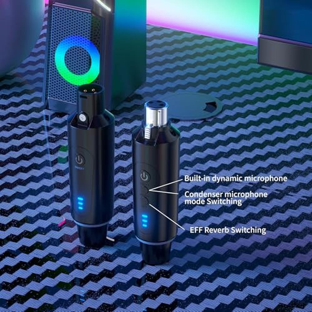 XLR Microphone: Arvitek Wireless Transmitter Receiver – Packaging