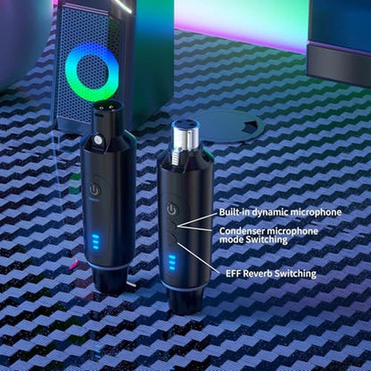 XLR Microphone: Arvitek Wireless Transmitter Receiver – Packaging