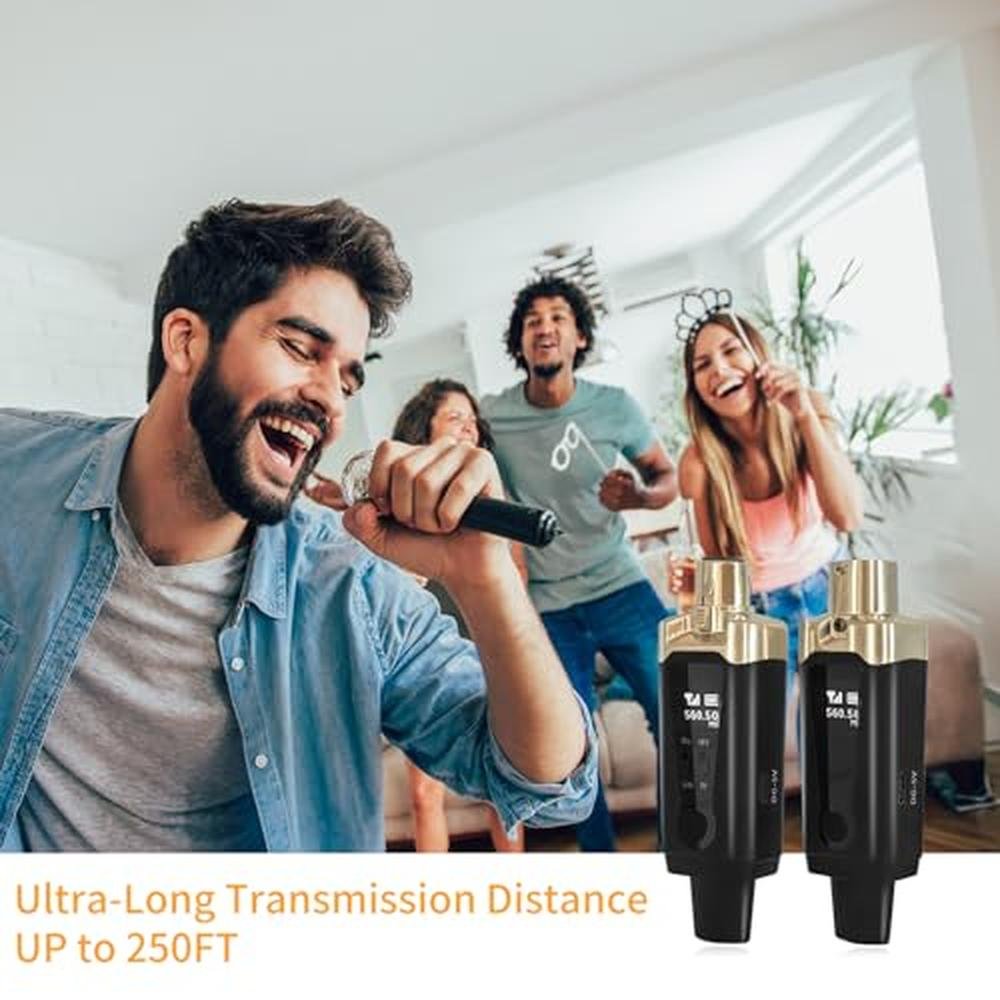 XLR Microphone: Arvitek Wireless Transmitter & Receiver UHF – Packaging