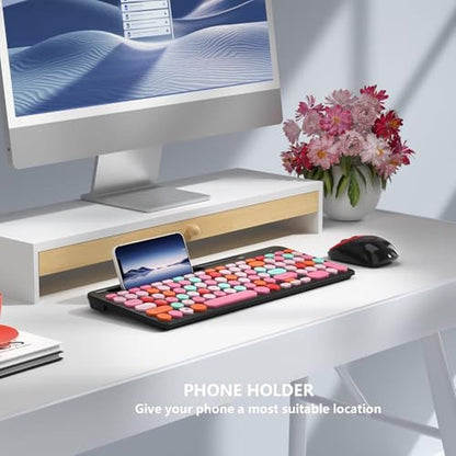 Retro Typewriter Wireless Keyboard – In Use
