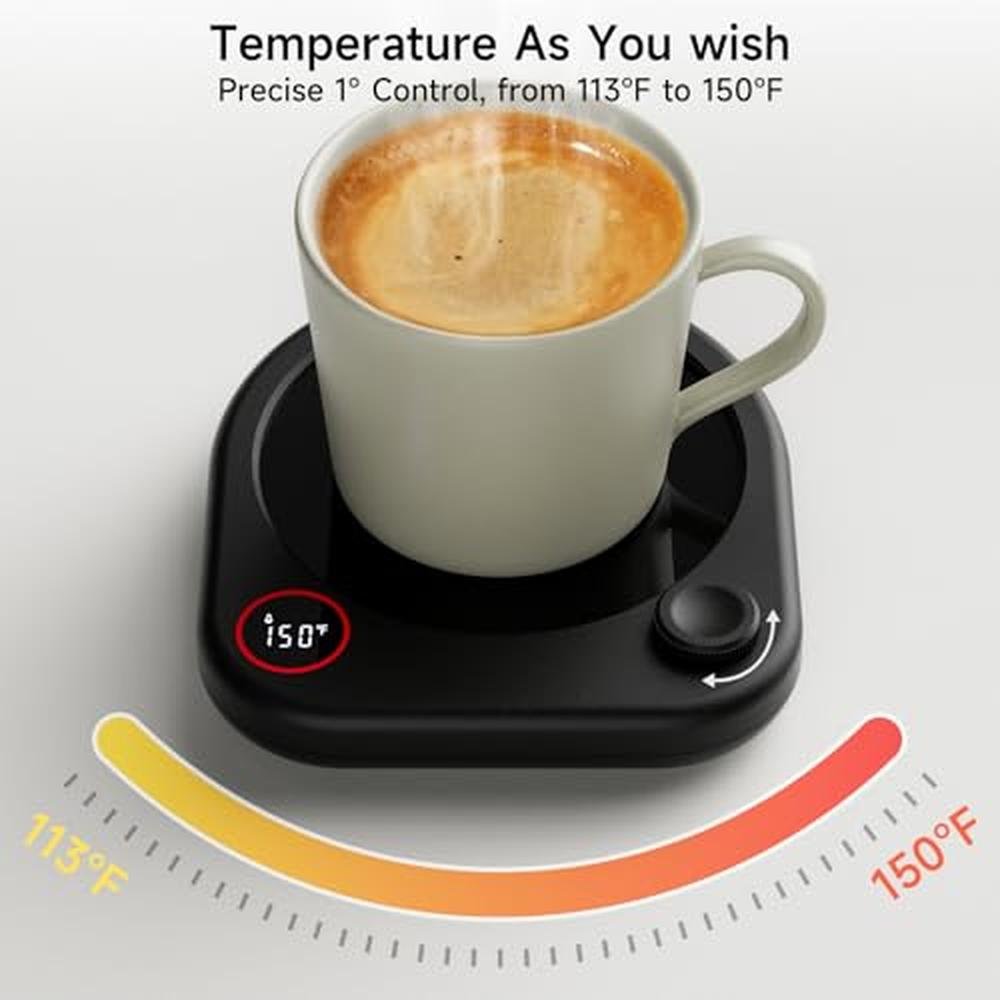 Coffee Oracer: Oracer Coffee Mug Warmer Set Heated Coffee – In Use