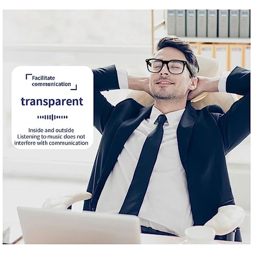 Enzemit E13 Bluetooth Audio Smart Glasses – Side View