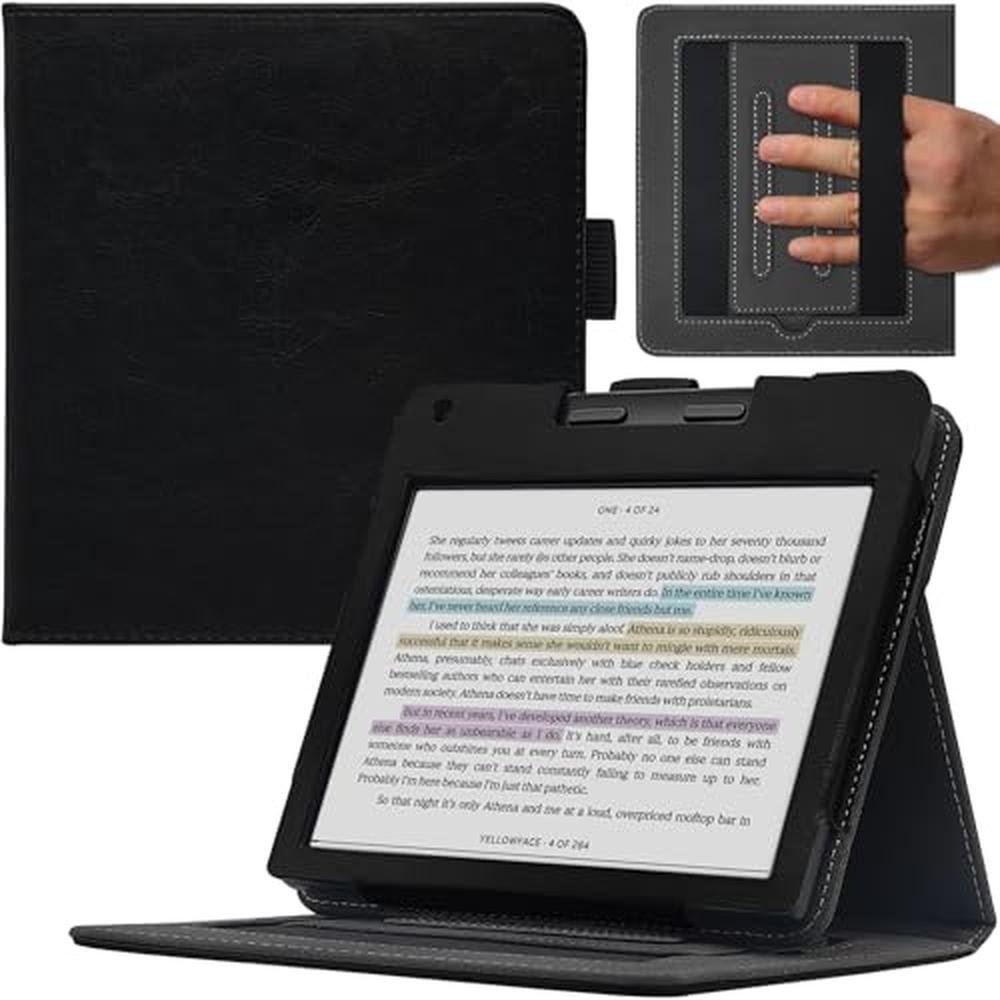 Kobo Libra Double Stand Case: GOVTVA Premium Cover with – Front View