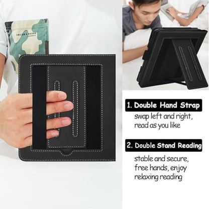 Kobo Libra Double Stand Case: GOVTVA Premium Cover with – Close-up Detail