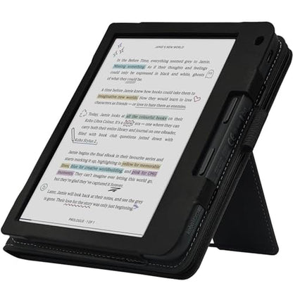 Kobo Libra Double Stand Case: GOVTVA Premium Cover with – In Use