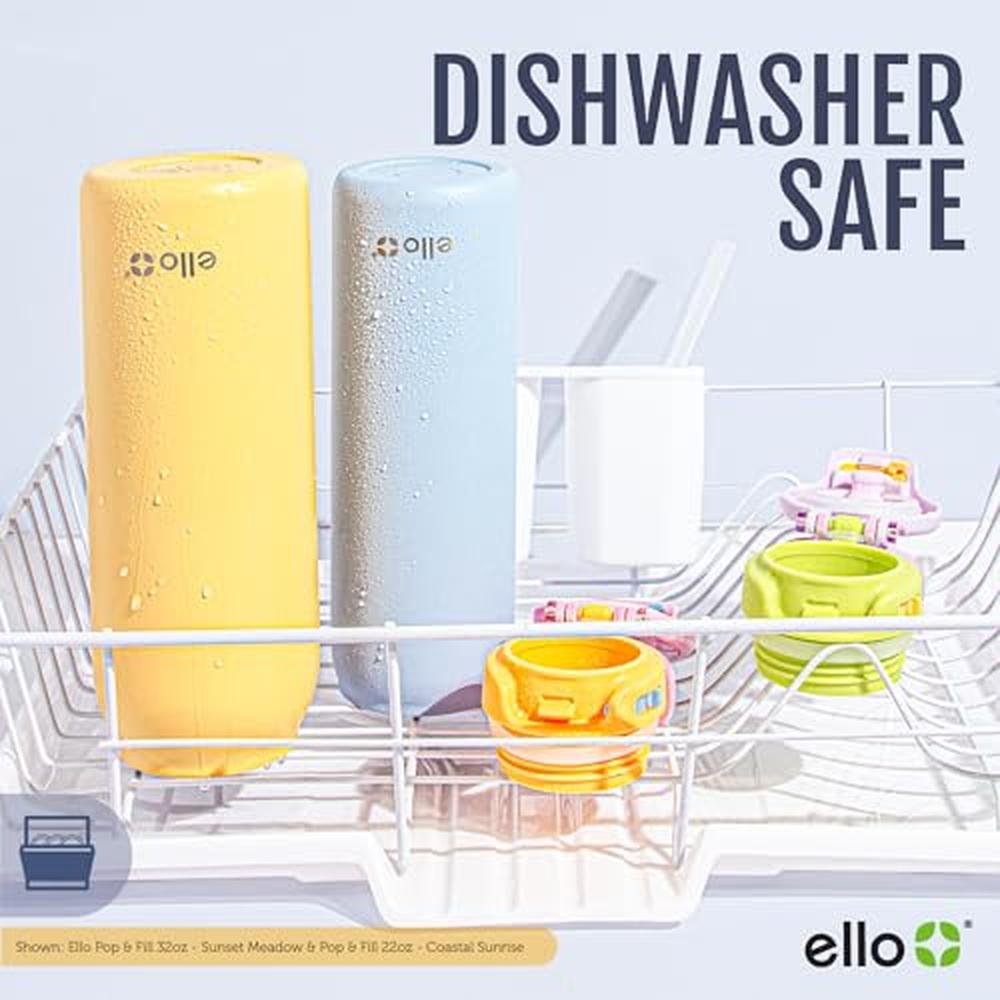 Ello Pop & Fill 32oz: Stainless Steel Water Bottle with – Packaging