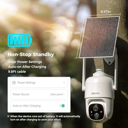 Sovmiku 2C1: 4G LTE Cellular Security Camera Wireless – In Use