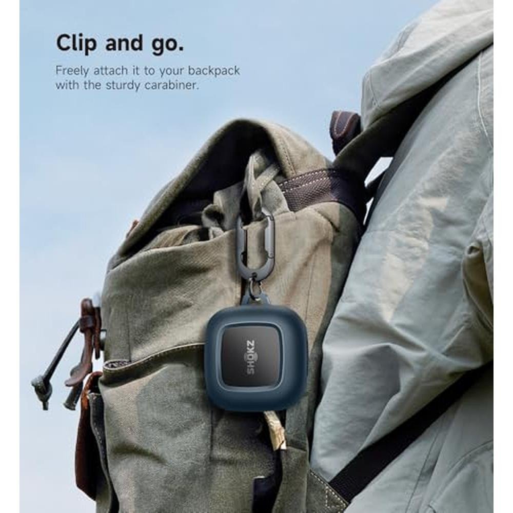 SHOKZ OpenFit Case: SURITCH Shockproof Magnetic Case Cover – In Use