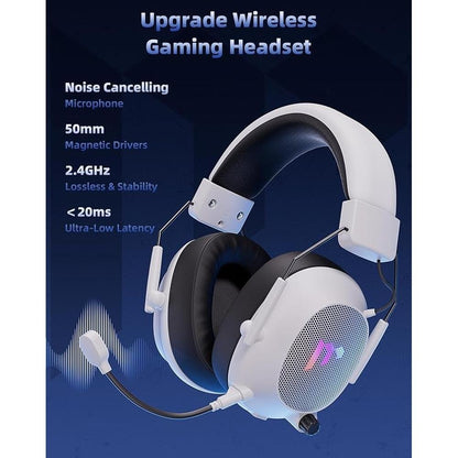 Mytrix Tac Master 2.4GHz Wireless Gaming Headset with Noise – In Use