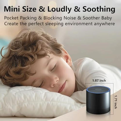 Machine Noise: Portable Mini White Noise Machine with 30 – In Use