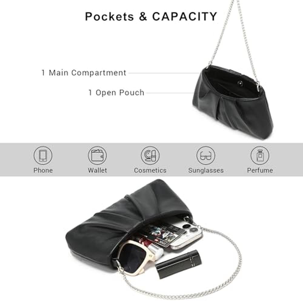 Dasein Elegant Pleated Evening Bag – Packaging