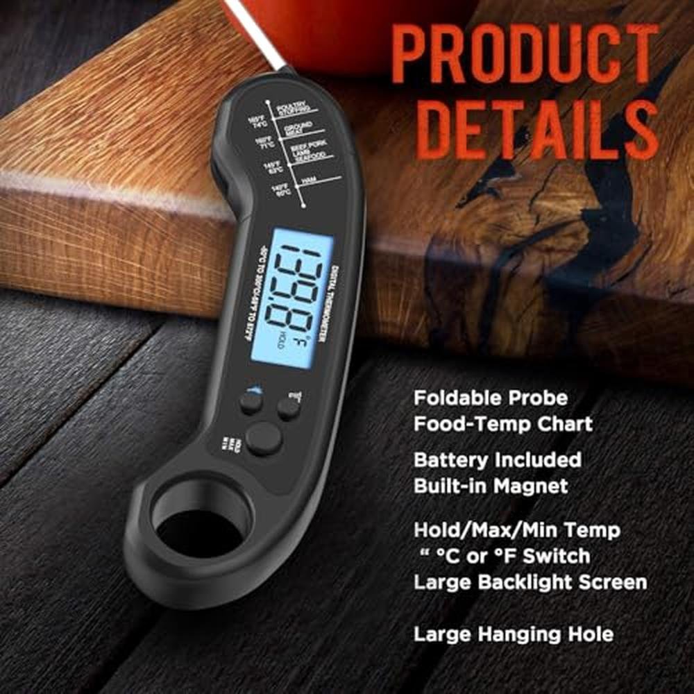 Thermometer Meat: Digital Instant Read Meat Thermometer for – In Use