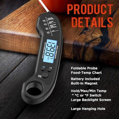 Thermometer Meat: Digital Instant Read Meat Thermometer for – In Use
