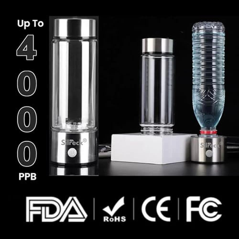 Hydrogen Bottle: Silreck 2025 Premium Hydrogen Water Bottle – In Use