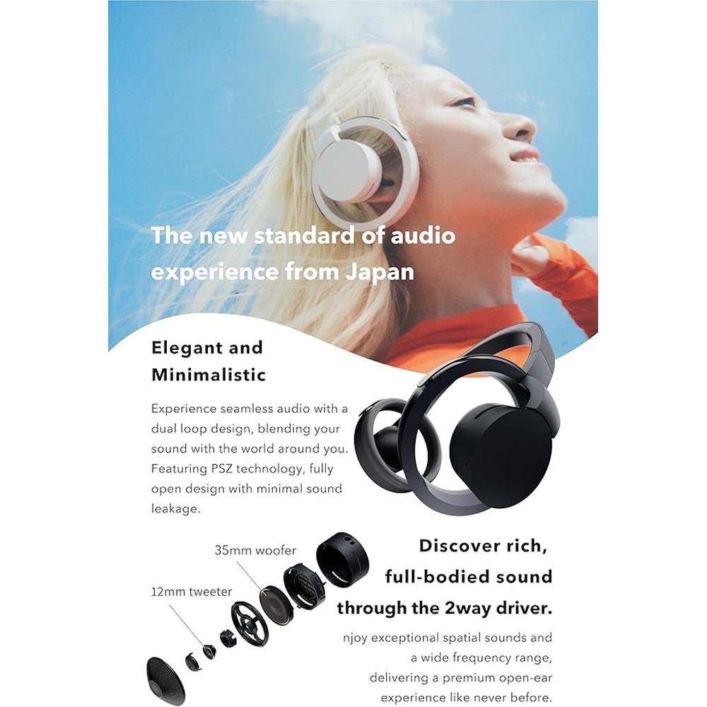 nwm ONE Wireless Open-Ear Headphones – Close-up Detail