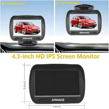 Camera Car: JUNHAOZ K4301 4.3-Inch IPS Monitor – Close-up Detail