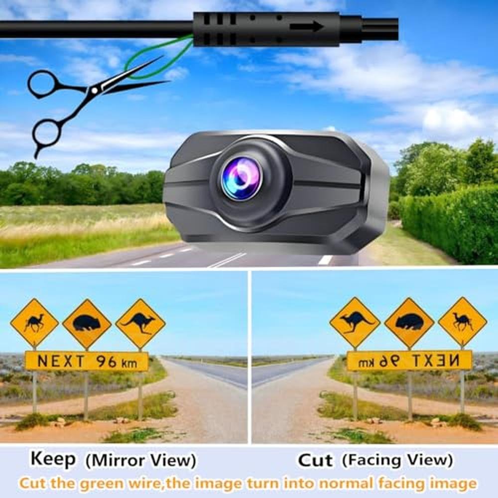 Camera Car: JUNHAOZ K4301 4.3-Inch IPS Monitor – In Use