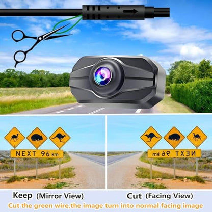 Camera Car: JUNHAOZ K4301 4.3-Inch IPS Monitor – In Use