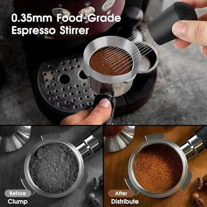 Premium 51mm Espresso Accessories Kit for Delonghi Machines – Close-up Detail
