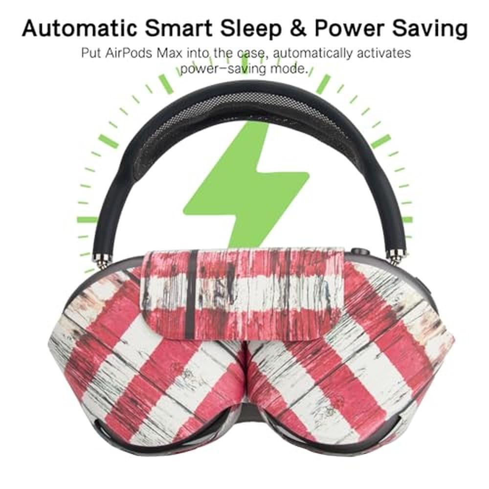 Case AirPods Max: Smart Case Holder Sleep Mode Compatible – Close-up Detail