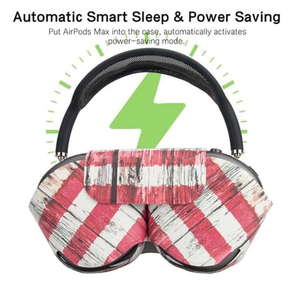 Case AirPods Max: Smart Case Holder Sleep Mode Compatible – Close-up Detail