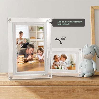 Digital Frame: Frameo 7INCH WiFi Acrylic Digital Picture – Packaging