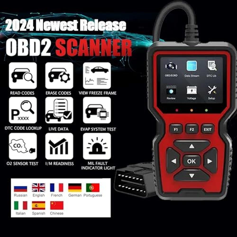 Diagnostic Tool: V519 OBD2 Scanner Live Data Professional – Front View