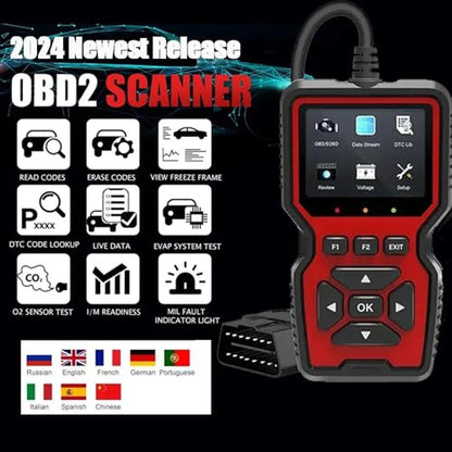 Diagnostic Tool: V519 OBD2 Scanner Live Data Professional – Front View