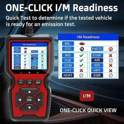 Diagnostic Tool: V519 OBD2 Scanner Live Data Professional – In Use