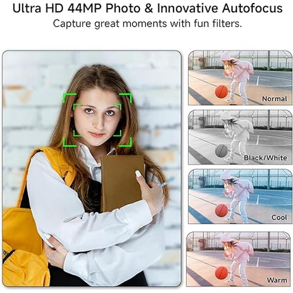 Digital Camera: SMARTKLIK 2025 4K 44MP – Close-up Detail