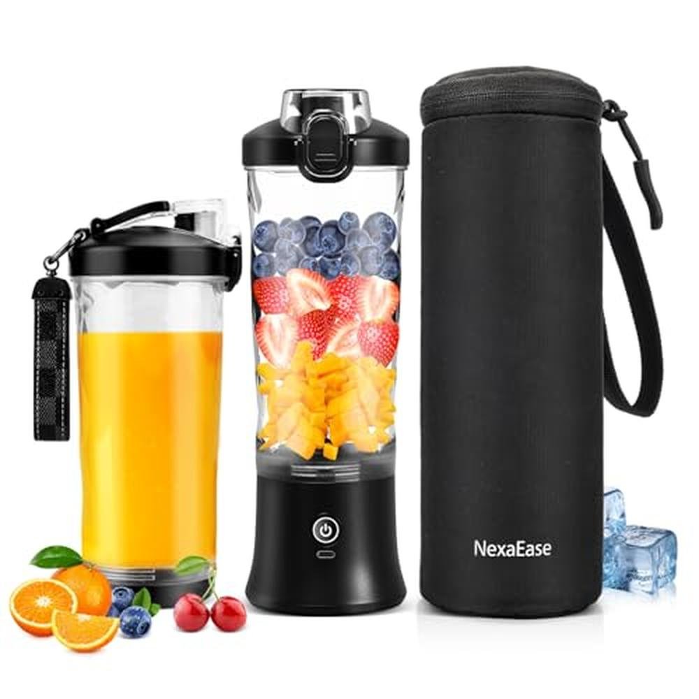 Blender Travel: Swietonic Portable Blender 20oz Electric – Front View