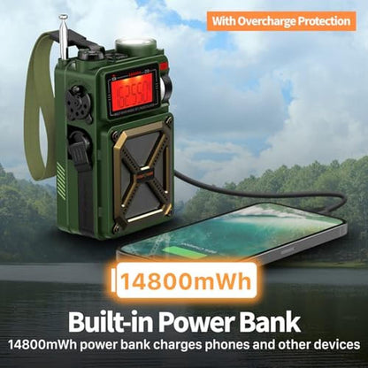 FosPower Emergency Weather Radio – In Use