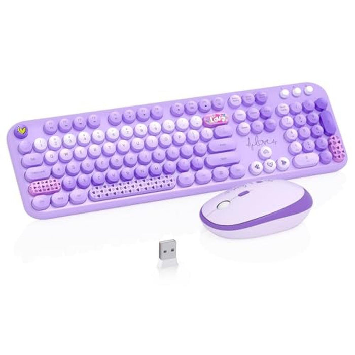 Wireless Keyboard Mouse Combo – Front View