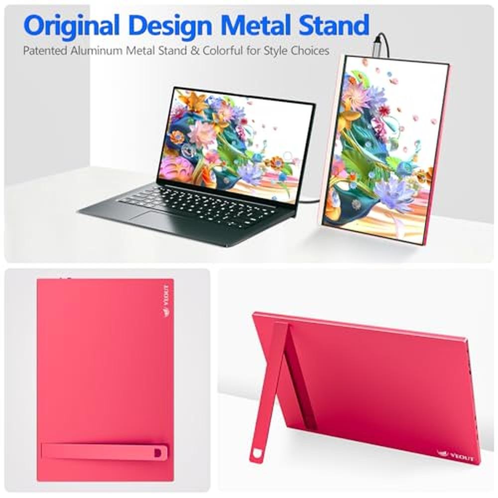 Veout 16Inch Pink Portable Monitor – Packaging